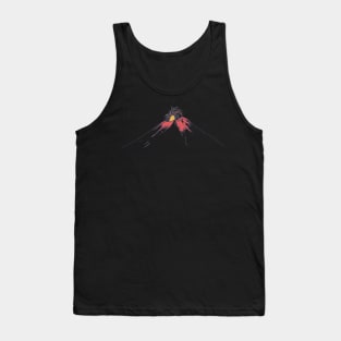 Volcanology - Eruption Outline - Volcano Geology Tank Top